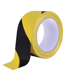 Ruban adhésif de signalisation jaune & noir 50 mm x 33 m-Diall Clearance