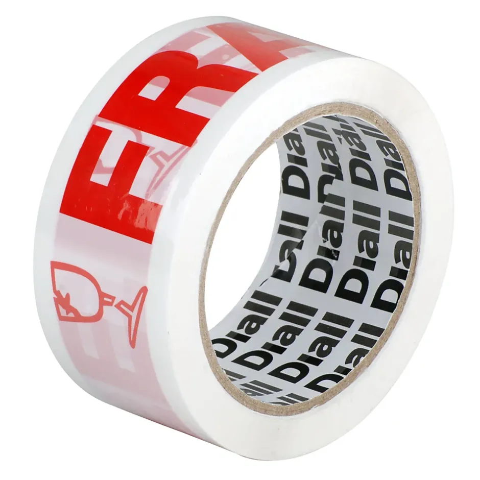 Ruban adhésif « Fragile » 50 mm x 66 m-Diall Outlet