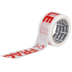 Ruban adhésif « Fragile » 50 mm x 66 m-Diall Outlet