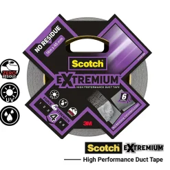 Ruban adhésif toile de réparation Extremium 18 x 48 mm gris^Scotch Outlet