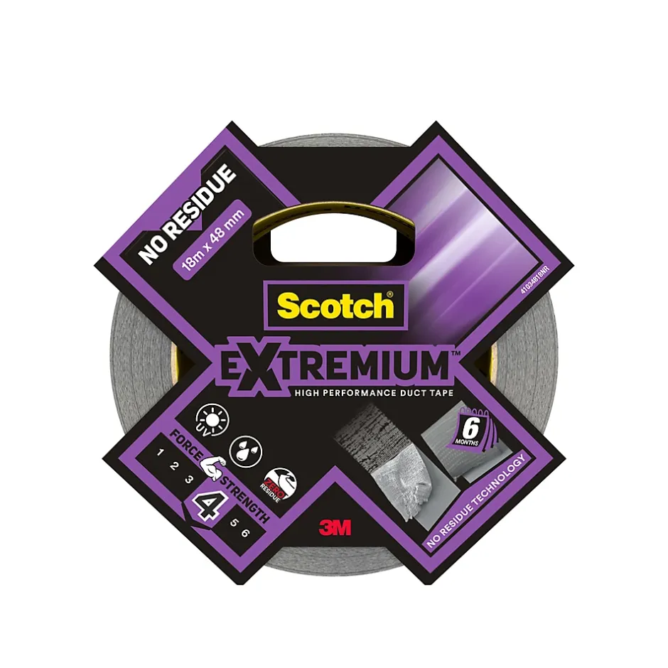 Ruban adhésif toile de réparation Extremium 18 x 48 mm gris^Scotch Outlet