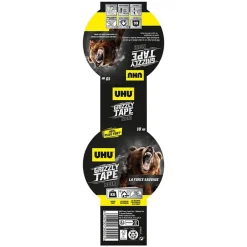 Ruban adhésif Grizzly tape noir 10m^UHU Discount