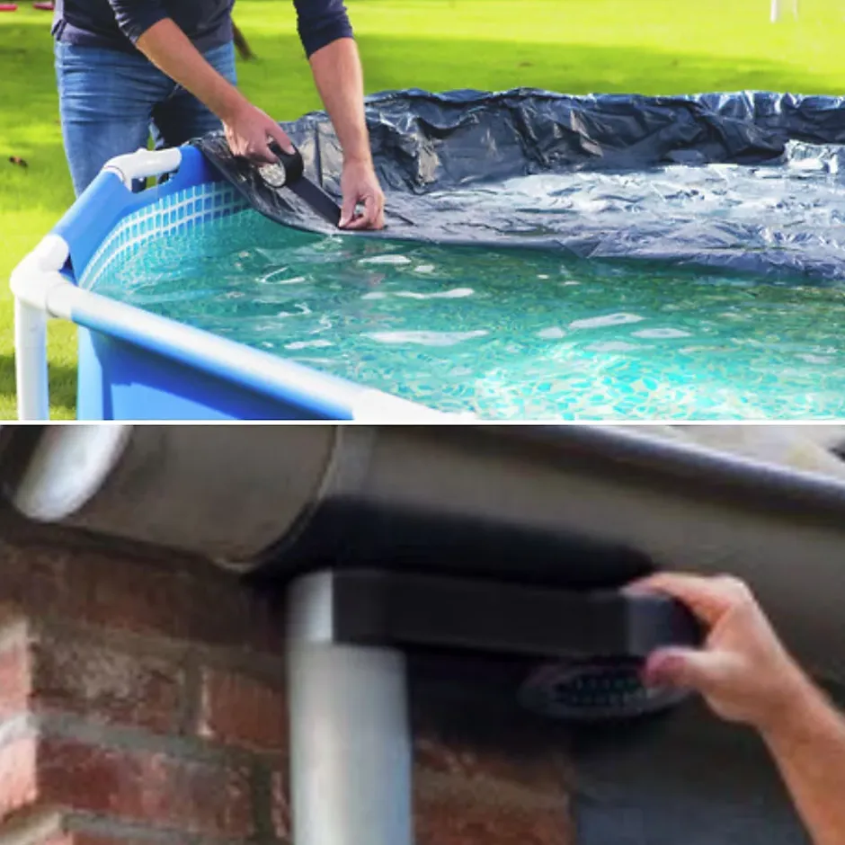 Ruban adhésif Grizzly tape noir 10m^UHU Discount