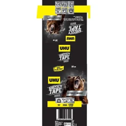 Ruban adhésif Grizzly tape gris 10m-UHU Hot
