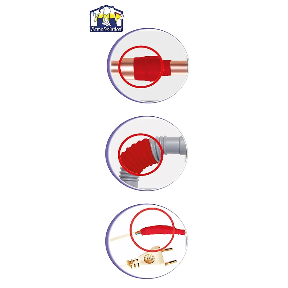 Ruban anti-fuites Extrême Tape rouge 3m-Atmos Best