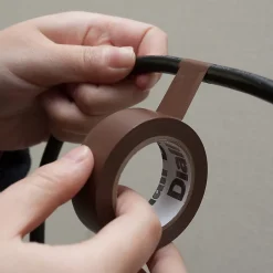 Ruban d'isolation électrique 19 mm x 10 m marron^Diall Discount
