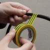 Ruban d'isolation électrique 19 mm x 10 m vert et jaune-Diall Discount