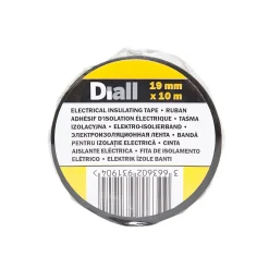 Ruban d'isolation électrique 19 mm x 10 m noir^Diall Outlet