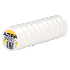 Ruban PTFE 12 mm x 12 m x 0,076 mm, 10 pièces^Diall