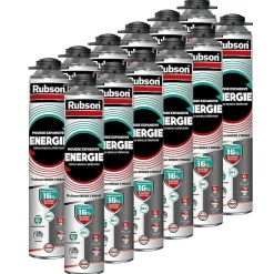 Pack de 12 Mousses Expansives Énergie Pistolable Gris 750ml^Rubson Sale