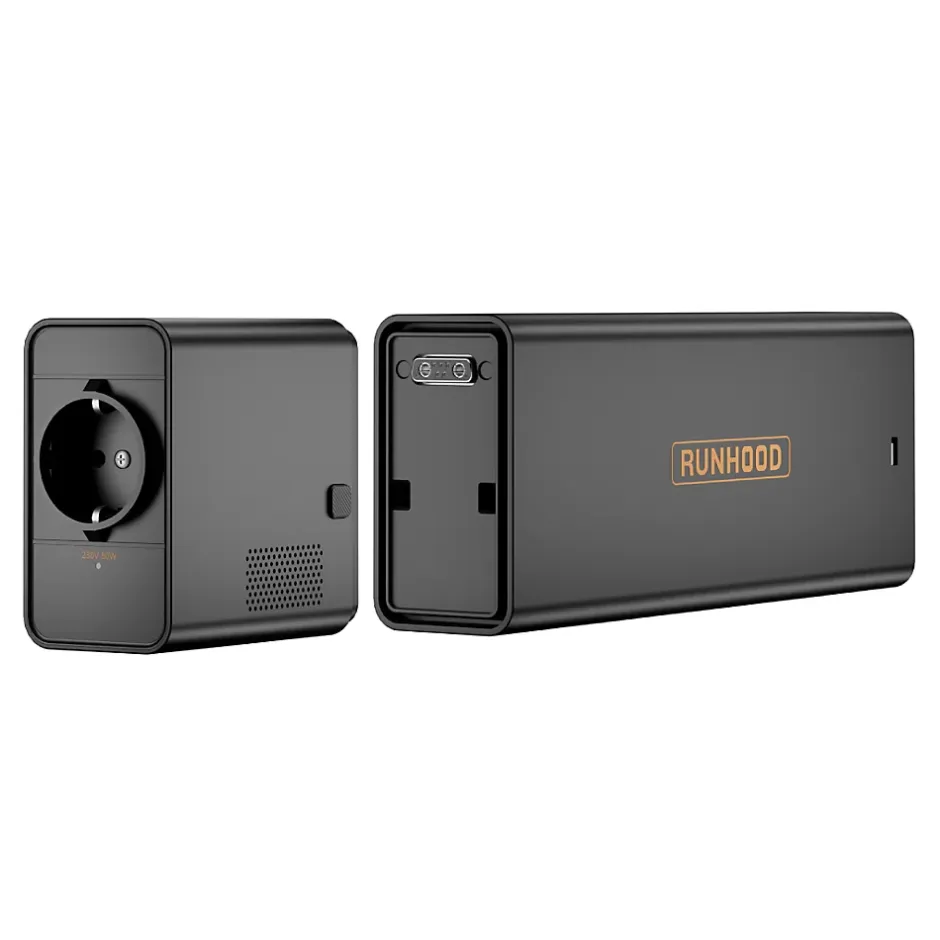 EB324 - Batterie Portable 324 Wh + Onduleur AC 80 W - Modulaire-Runhood Discount