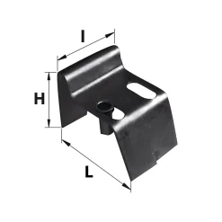 Sabot de portail à sceller réglable Afbat avec gâche noir^Afbat - Tb Industrie Sas New