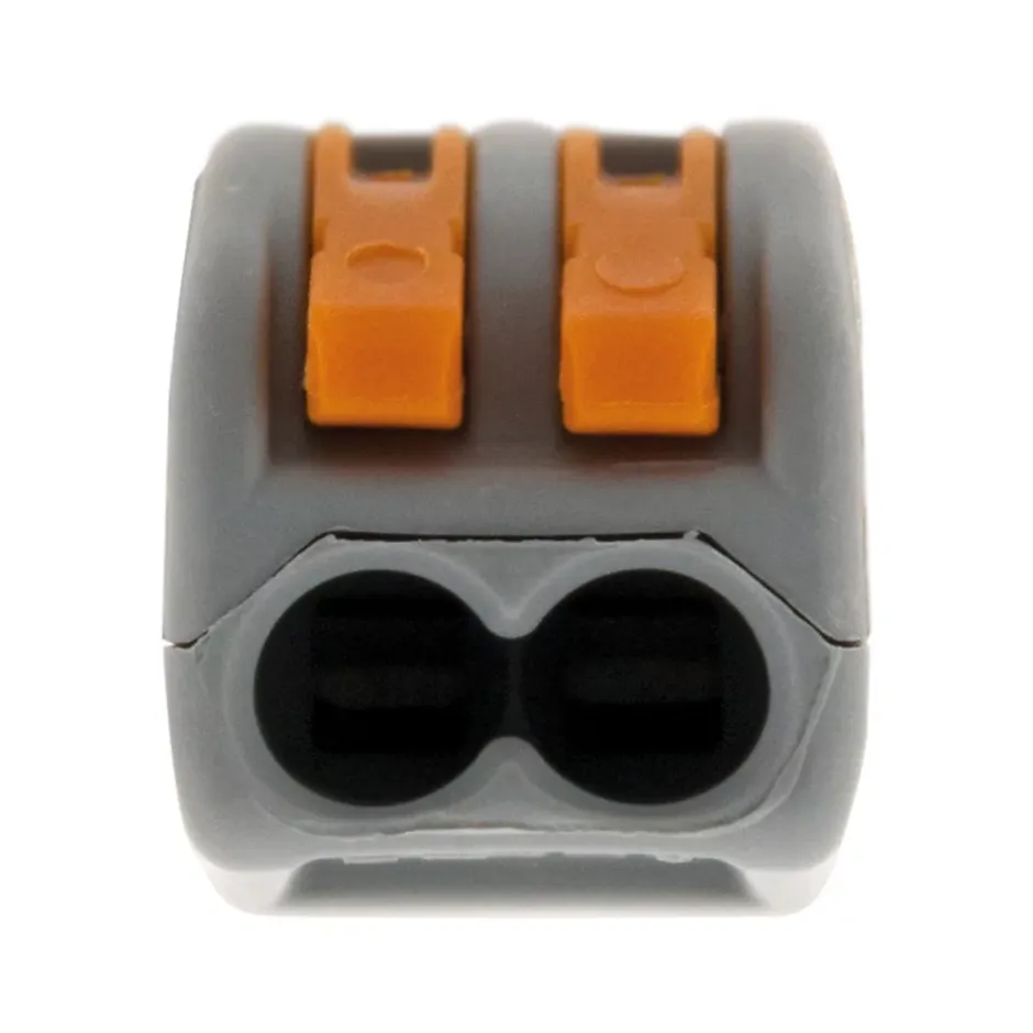 Sachet de 5 bornes 2 entrées série 222 -^Wago Hot