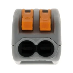 Sachet de 10 bornes 2 entrées série 222 --Wago Hot