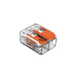 Sachet de 5 bornes 2 entrées S221 --Wago Sale