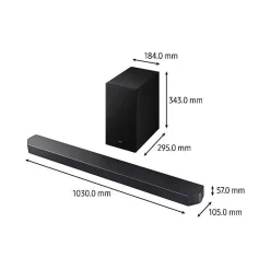 Q-series Barre de son HW-Q610F 2025-Samsung Discount