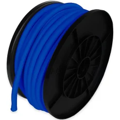 Sandow élastique Bleu 30 mètres - Qualité PRO 9SW - Tendeur pour bâche de diamètre 9 mm-Tecplast New