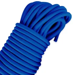 Sandow élastique Bleu 30 mètres - Qualité PRO 9SW - Tendeur pour bâche de diamètre 9 mm-Tecplast New