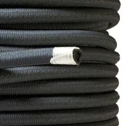 Sandow élastique Diamètre 9 mm 10 mètres Tendeur Couleur Noire Fixation Baches-Tecplast Clearance