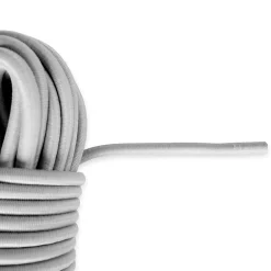 Sandow élastique Gris 90 mètres - Qualité PRO 9SW - Tendeur pour bâche de diamètre 9 mm-Tecplast Outlet