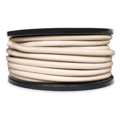 Sandow élastique Ivoire 25 mètres - Qualité PRO 9SW - Tendeur pour bâche de diamètre 9 mm-Tecplast Discount