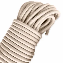 Sandow élastique Ivoire 20 mètres - Qualité PRO 9SW - Tendeur pour bâche de diamètre 9 mm-Tecplast Sale