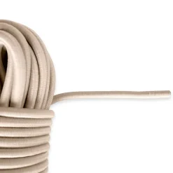 Sandow élastique Ivoire 20 mètres - Qualité PRO 9SW - Tendeur pour bâche de diamètre 9 mm-Tecplast Sale