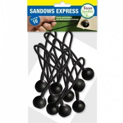 Sandow élastique pour bâche - Lot de 10^Terre Jardin Hot