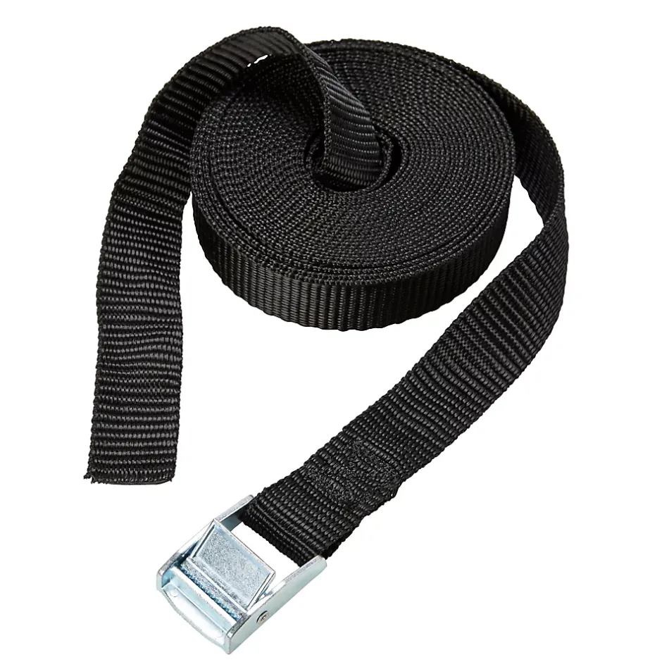 Sangle à came L. 5 m x l. 2,5 cm tissage noir^Diall Online