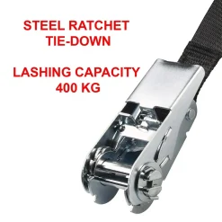 Sangle à cliquet de 2,5 m x 25 mm-Master Lock Best