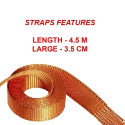 Sangle à cliquet Fastlink orange 4,5 m x 35 mm^Master Lock Clearance