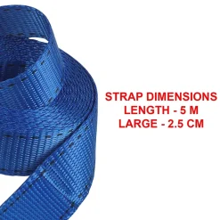 Sangle bagagère 5 m x 25 mm vendue par 2-Master Lock Clearance