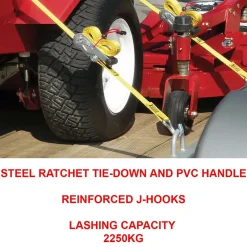 Sangles à cliquet de 8,25 m x 50 mm avec Crochet J^Master Lock Sale