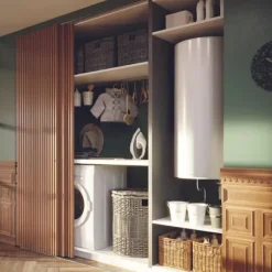 Chauffe-eau électrique CANGAR vertical mural 150L - ACI Hybride^Sauter Hot