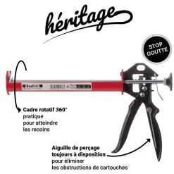 SCELL IT Pack Pistolet Heritage avec 2 Cartouches Scellement Chimique First300 Ton béton-Scell-It Sale