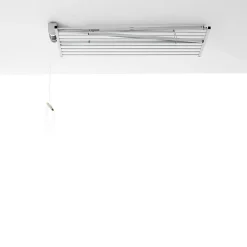 Séchoir plafond manuel blanc 152x54x25cm alu Mini 150-Foxydry Sale