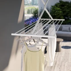 Séchoir plafond manuel 152x54x25cm alu Mini 150-Foxydry Clearance