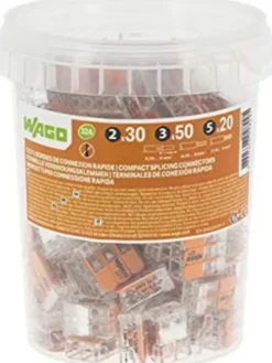 Seau 100 bornes de connexion automatique^Wago Clearance