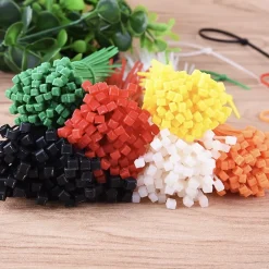 Serre-câbles de couleur en nylon, différentes tailles - 500 pièces assorties^Velamp Clearance