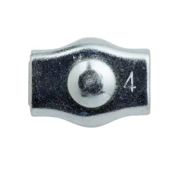 Serre-câbles plat 1 boule pour Ø. 2 mm vendu par 2^Diall Hot