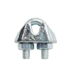 Serre-câbles étrier pour Ø. 3/4 mm vendu par 2^Diall New