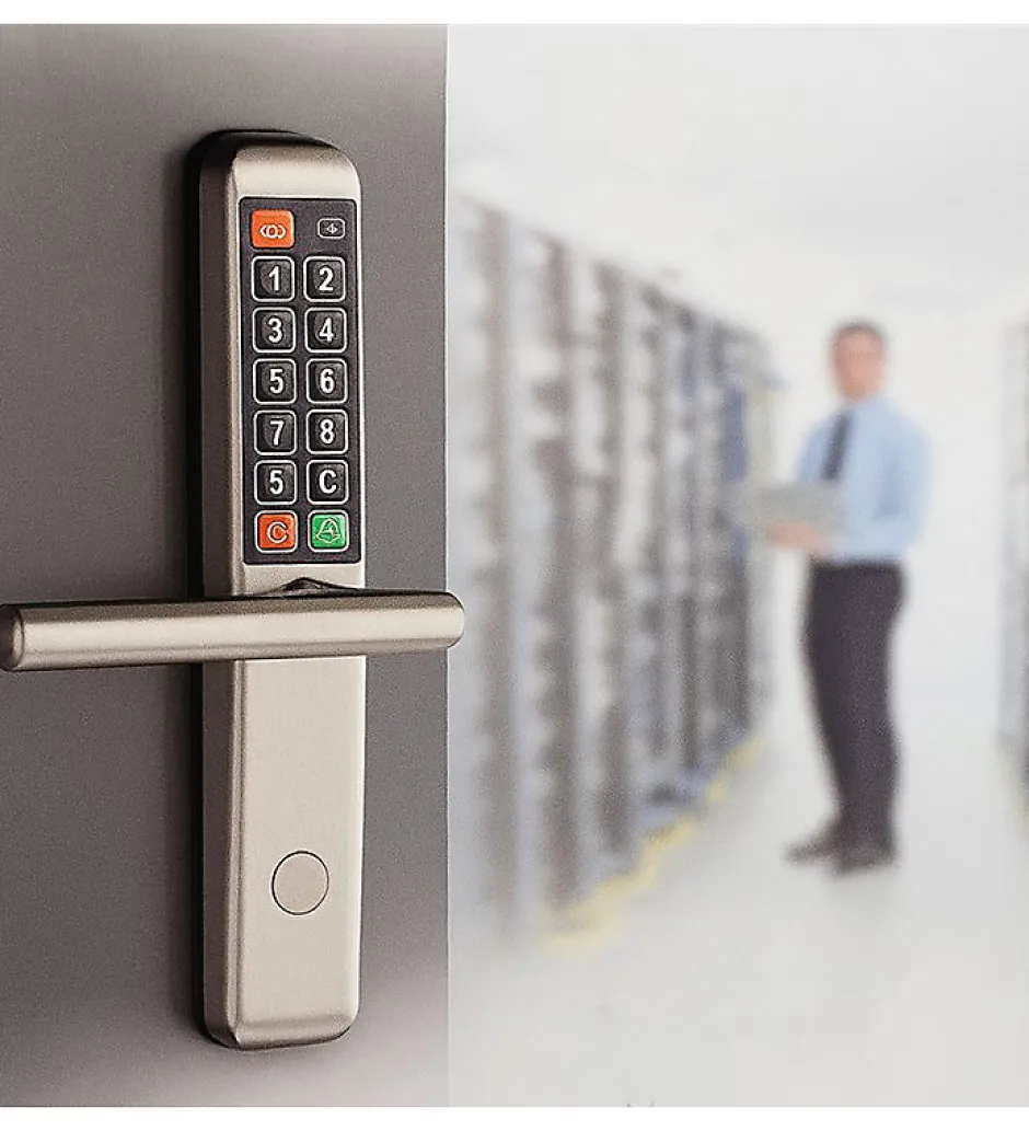 Serrure à code électronique Easykey Slim DOM - Entraxe 70 mm - XS40SD7DL-10^Metalux Clearance