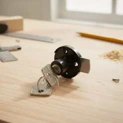 Serrure à cylindre l. 35 mm x H. 40 mm x EP. 9 mm-Diall Sale