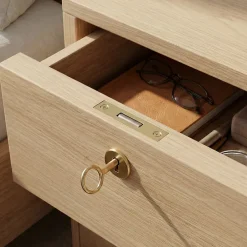 Serrure à larder AXE 20 l. 37 mm x H. 35 mm x EP. 8 mm-Diall New