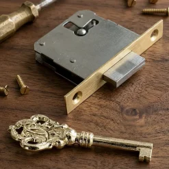 Serrure à larder l. 40 mm x H. 35 mm x EP. 10 mm^Diall Sale