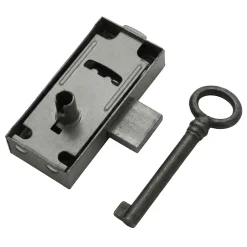 Serrure à patte AXE 20 l. 37 mm x H. 50 mm x EP. 10 mm-Diall Discount