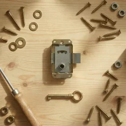 Serrure à patte l. 37 mm x H. 50 mm x EP. 10 mm-Diall Online