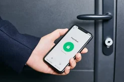 Serrure connectée gris l.5cm x H.14,6cm x P.13,3cm-Netatmo Discount