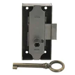 Serrure en applique axe 25 l. 40 mm x H. 50 mm x ep. 10 mm gauche^Diall Online