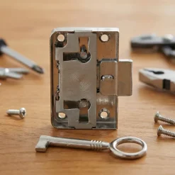 Serrure en applique l. 39 mm x H. 55 mm x EP. 9 mm^Diall Sale